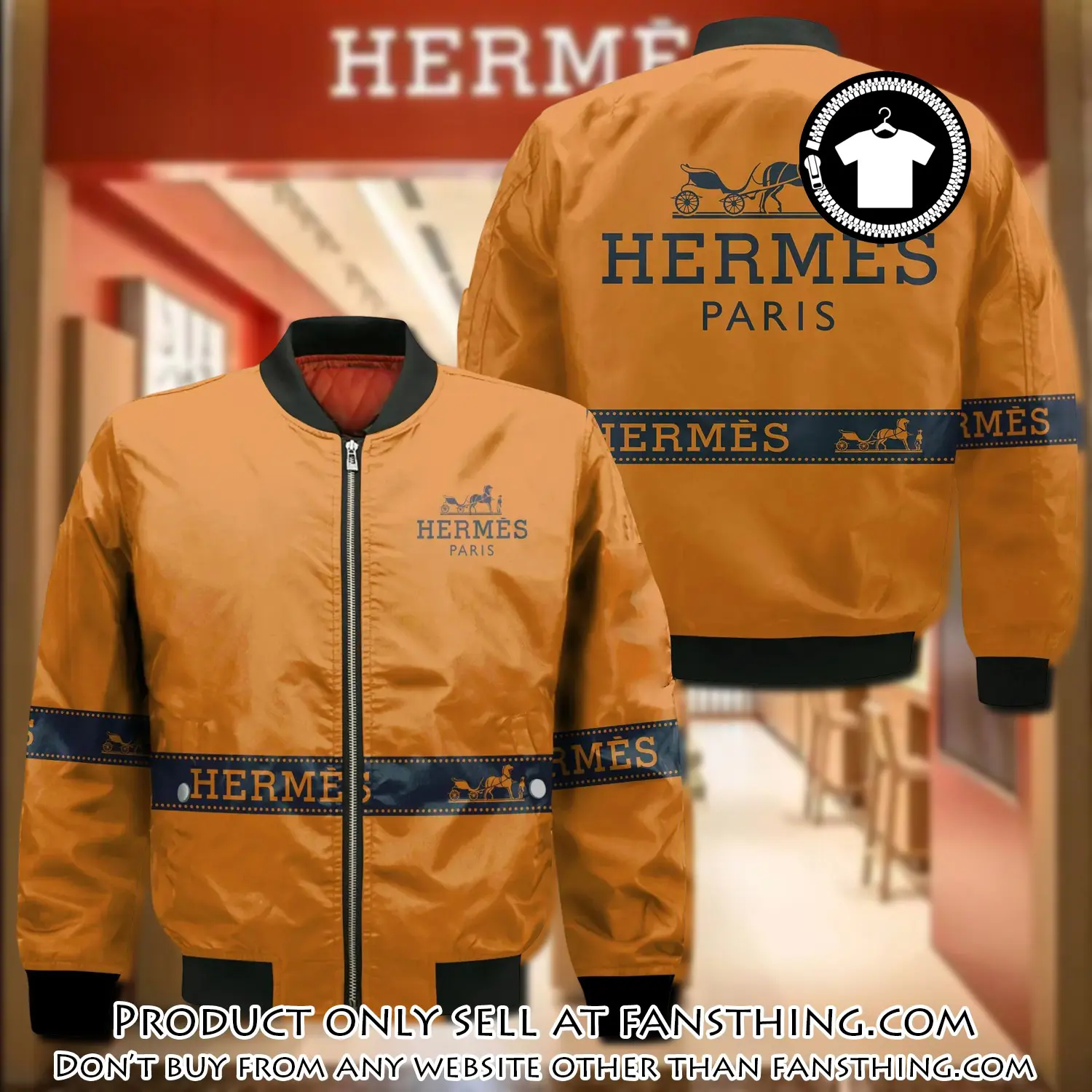 Hermes bomber jacket luxury brand clothing clothes outfit for men women fst5010987